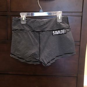 Savage barbell shorts